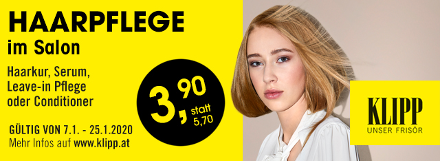 Jänner-Aktion bei KLIPP Jänner-Aktion bei KLIPP