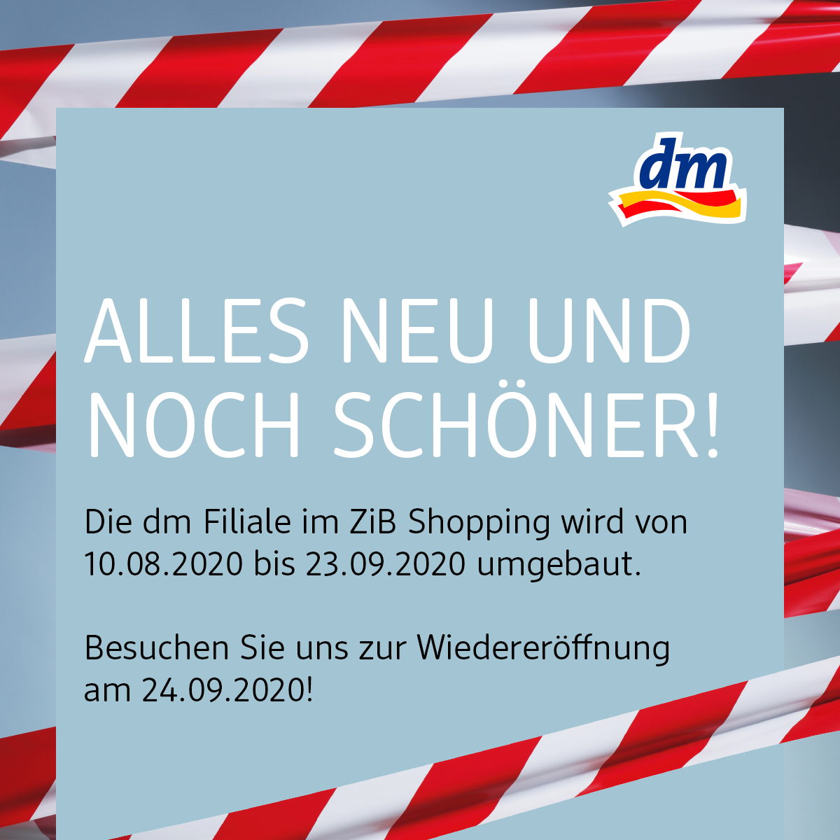 Alles neu und noch schöner bei dm drogerie markt Alles neu und noch schöner bei dm drogerie markt