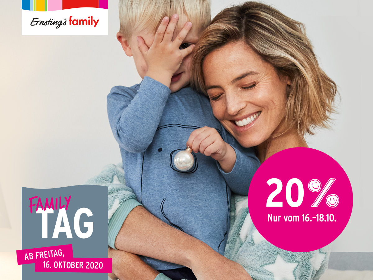 Family Tag bei Ernsting's family Family Tag bei Ernsting's family